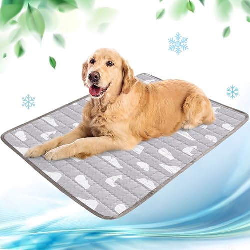 NIBESSER Kühlmatte für Hunde Pet Dog Cooling Mat Sommer Selbstkühlende Matte Hunde Katzen Haustier Kühlmatte Natürlich NIBESSER Kühlmatte für Hunde Pet Dog Cooling Mat Sommer Selbstkühlende Matte Hunde Katzen Haustier Kühlmatte Natürlich von NIBESSER