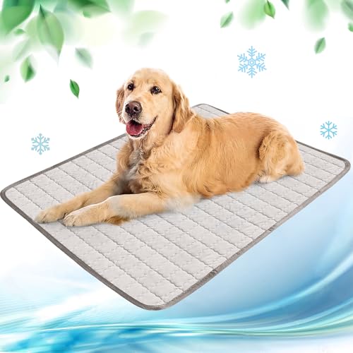 NIBESSER Kühlmatte für Hunde Pet Dog Cooling Mat Sommer Selbstkühlende Matte Hunde Katzen Haustier Kühlmatte Natürlich NIBESSER Kühlmatte für Hunde Pet Dog Cooling Mat Sommer Selbstkühlende Matte Hunde Katzen Haustier Kühlmatte Natürlich von NIBESSER