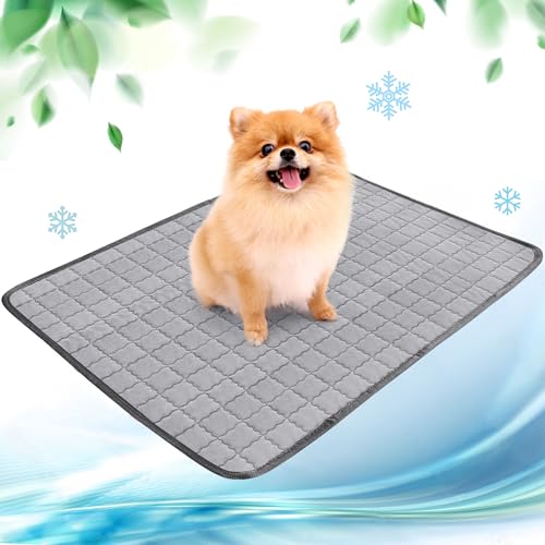 NIBESSER Kühlmatte für Hunde Pet Dog Cooling Mat Sommer Selbstkühlende Matte Hunde Katzen Haustier Kühlmatte Natürlich NIBESSER Kühlmatte für Hunde Pet Dog Cooling Mat Sommer Selbstkühlende Matte Hunde Katzen Haustier Kühlmatte Natürlich von NIBESSER