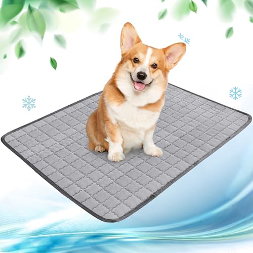 NIBESSER Kühlmatte für Hunde Pet Dog Cooling Mat Sommer Selbstkühlende Matte Hunde Katzen Haustier Kühlmatte Natürlich NIBESSER Kühlmatte für Hunde Pet Dog Cooling Mat Sommer Selbstkühlende Matte Hunde Katzen Haustier Kühlmatte Natürlich von NIBESSER