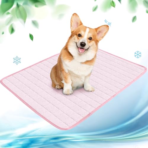 NIBESSER Kühlmatte für Hunde Pet Dog Cooling Mat Sommer Selbstkühlende Matte Hunde Katzen Haustier Kühlmatte Natürlich NIBESSER Kühlmatte für Hunde Pet Dog Cooling Mat Sommer Selbstkühlende Matte Hunde Katzen Haustier Kühlmatte Natürlich von NIBESSER