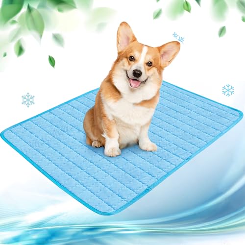 NIBESSER Kühlmatte für Hunde Pet Dog Cooling Mat Sommer Selbstkühlende Matte Hunde Katzen Haustier Kühlmatte Natürlich NIBESSER Kühlmatte für Hunde Pet Dog Cooling Mat Sommer Selbstkühlende Matte Hunde Katzen Haustier Kühlmatte Natürlich von NIBESSER