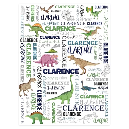 Personalisierte Babydecke mit Namen oder Wunschtext Kuscheldecke Flauschige Personalisierte Baby Geschenke Geburt Kinderdecke Namensdecke Tier Elefant Panda Besticktes Geschenk für Mädchen und Junge von NIBESSER