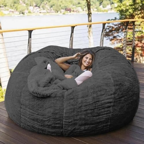 NIBHZ Sitzsack Sitzsack Stuhl Sitzsack Stühle für Jugendliche Sitzsack Stühle für Erwachsene Sitzsack Sitzsack Stuhl Erwachsener Sitzsack Stuhl Große Joe Sitzsack Stuhl Sitzsack,Dark gray-150x75cm NIBHZ Sitzsack Sitzsack Stuhl Sitzsack Stühle für Jugendliche Sitzsack Stühle für Erwachsene Sitzsack Sitzsack Stuhl Erwachsener Sitzsack Stuhl Große Joe Sitzsack Stuhl Sitzsack,Dark gray-150x75cm von NIBHZ