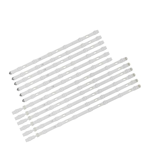 NIBOTT 12 PCS Led-hintergrundbeleuchtung Streifen Fit for Samsung UE55KU6000K UE55KU6000 UE55JU6740 UE55JU6742 UE55JU6745 UE55JU6500 UE55KU6300 UE55KU6079 von NIBOTT