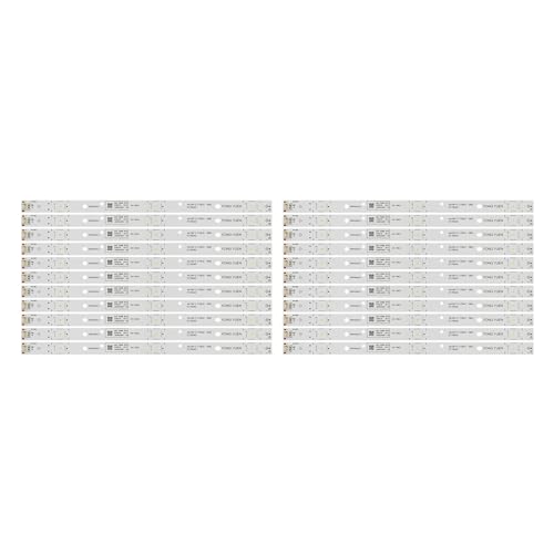 NIBOTT 22 Teile/satz Led-hintergrundbeleuchtung Streifen Fit for Panasonic TX-55EX600E TX-55EX580B TX-55EX613E TX-55FX623E TNP4G623-1 MVCVTN-0 1803 E179240 von NIBOTT
