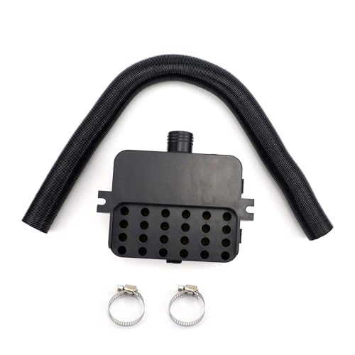 NIBOTT 25 mm Luft-Diesel-Heizungs-Ansaugfilter-Schalldämpfer + Ansaugrohr-Strecklänge 60 cm + 2 x Clips for Webasto Eberspacher(Type E) von NIBOTT