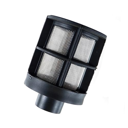NIBOTT 25 mm Luft-Diesel-Parkheizung Ansaugfilter Schalldämpfer Ansaugrohr 3 Typ passend for Webasto Eberspacher Schwarz(Type A) von NIBOTT