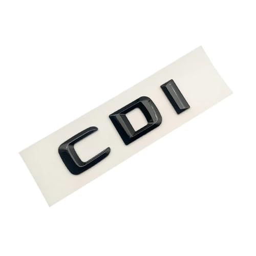 NIBOTT 3D Buchstaben for Auto Aufkleber Fit for Mercedes Benz C200 C220 C250 C300 C350 C400 C450 W205 W204 W203 Stamm Emblem Logo 2015 Zubehör(CDI) von NIBOTT