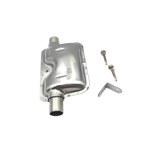 NIBOTT Kindgreat Edelstahl 22mm Auspuffrohr Schalldämpfer Schalldämpfer Passend for Webasto Air Top 2000 S ST Diesel LKW Kabine Heizungen von NIBOTT