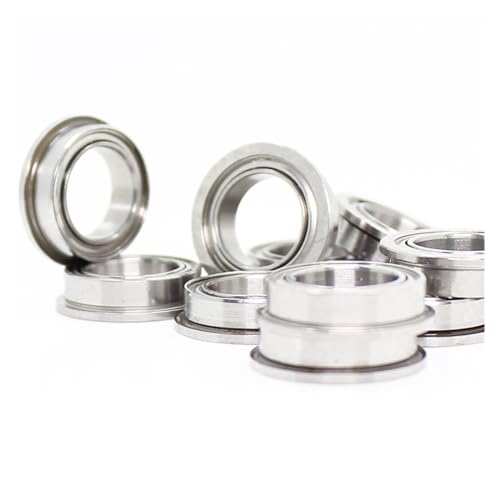 NIBOTT SF694ZZ Flanschlager 4 x 11 x 4 mm 10 Stück doppelt geschirmter Edelstahl mit Flansch SF694 Z ZZ Kugellager SF694Z SF694-2Z F694 ZZ von NIBOTT