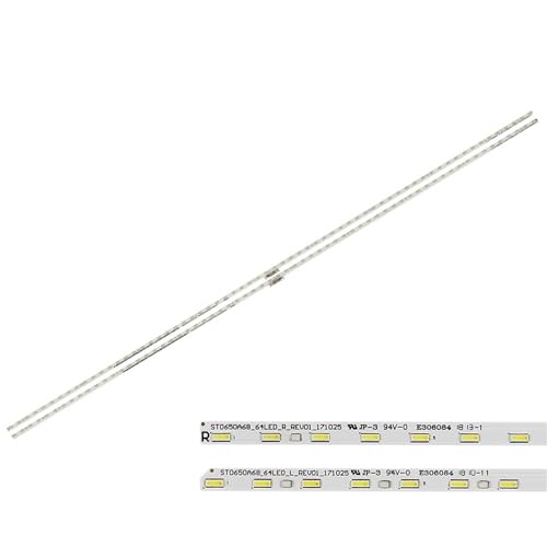 NIBOTT TV-Streifen mit LED-Hintergrundbeleuchtung ST0650A68_64LED_L/R 734.03507.000 KD-65X8500F KD-65X8588G KD-65V8G KD-65X8566F KD-65xd8599 NIBOTT TV-Streifen mit LED-Hintergrundbeleuchtung ST0650A68_64LED_L/R 734.03507.000 KD-65X8500F KD-65X8588G KD-65V8G KD-65X8566F KD-65xd8599 von NIBOTT