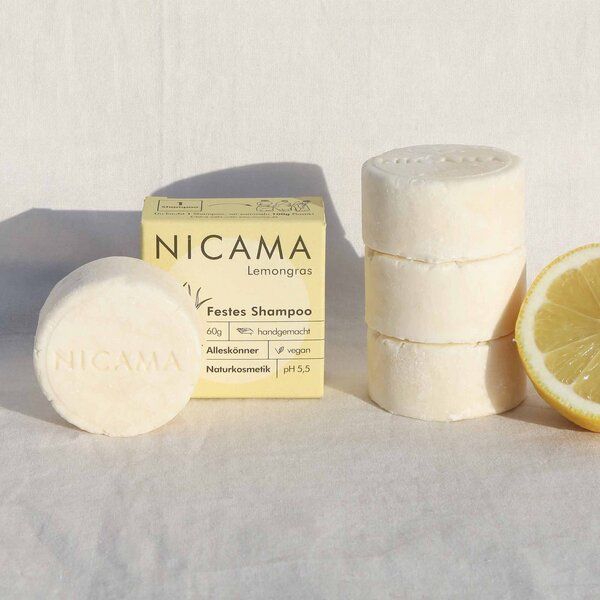 Festes Shampoo 4er Set - NICAMA von NICAMA