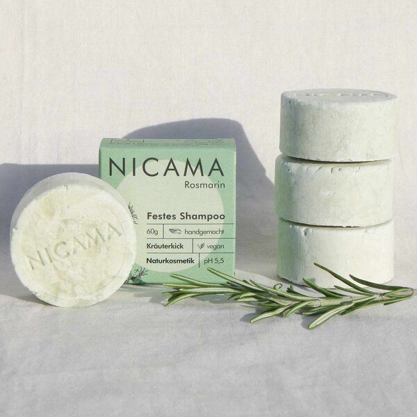 Festes Shampoo 4er Set - NICAMA von NICAMA