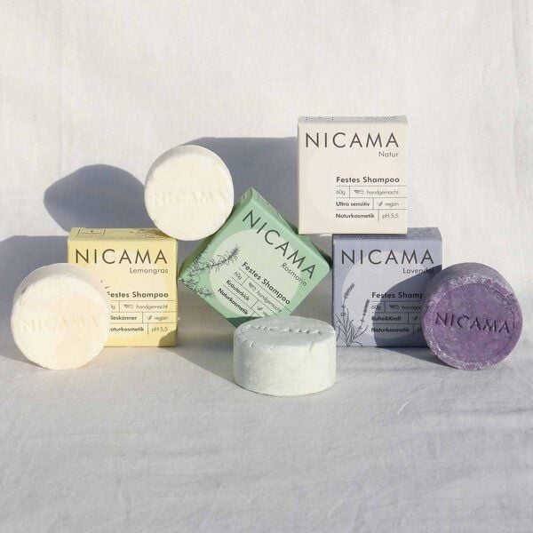 Festes Shampoo 4er Set - NICAMA Festes Shampoo 4er Set - NICAMA von NICAMA