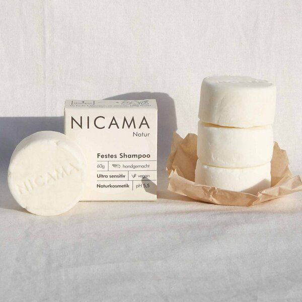 Festes Shampoo 4er Set - NICAMA von NICAMA