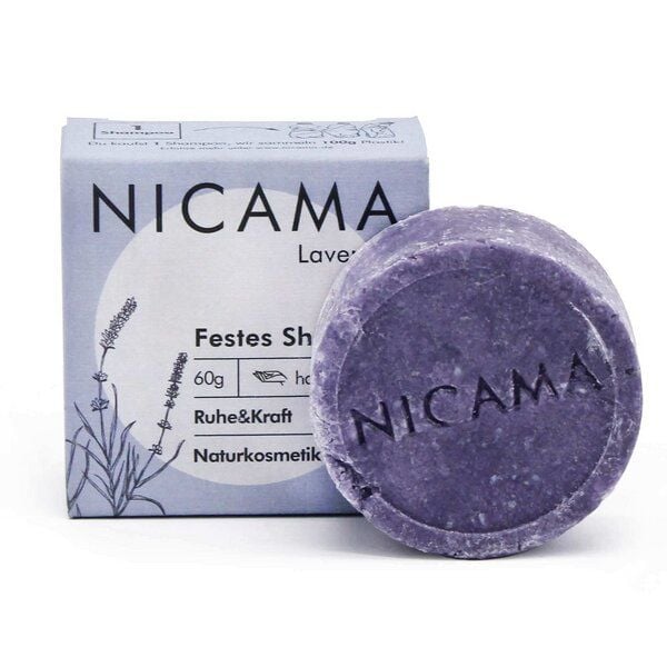 Festes Shampoo Lavendel - NICAMA von NICAMA