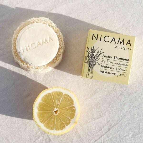 Festes Shampoo Lemongras - NICAMA von NICAMA