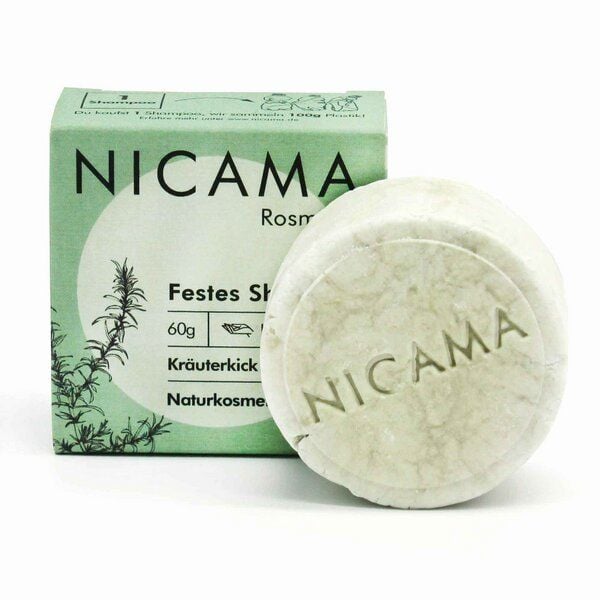 Festes Shampoo Rosmarin - NICAMA von NICAMA