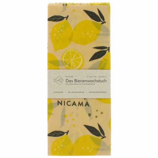 NICAMA Bienenwachstuch "Zittrige Zitrone" von NICAMA