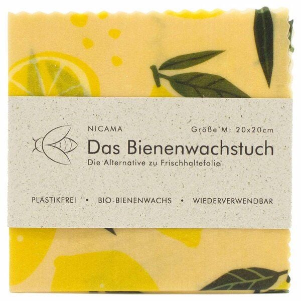 NICAMA Bienenwachstuch "Zittrige Zitrone" von NICAMA