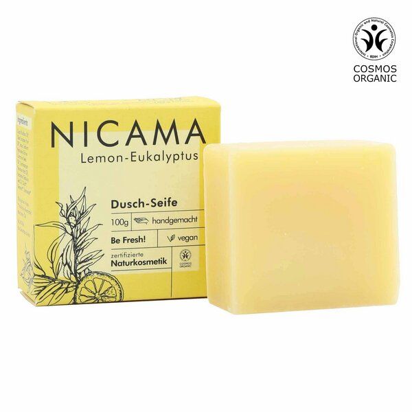 NICAMA Duschseife Lemon-Eukalyptus von NICAMA