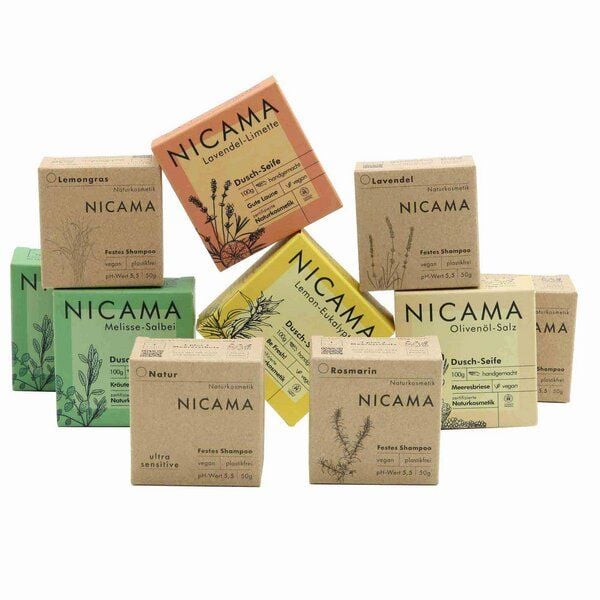 Vorteilspaket NICAMA Naturkosmetik - Körper und Haar von NICAMA