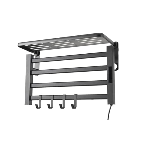 NICCOO Handtuchheizkörper Elektrisch, 55cm*22cm Elektrischer Badheizkörper Handtuchhalter Handtuchwärmer, Badzimmer Handtuch-Trockengestell Handtuchtrockner NICCOO Handtuchheizkörper Elektrisch, 55cm*22cm Elektrischer Badheizkörper Handtuchhalter Handtuchwärmer, Badzimmer Handtuch-Trockengestell Handtuchtrockner von NICCOO