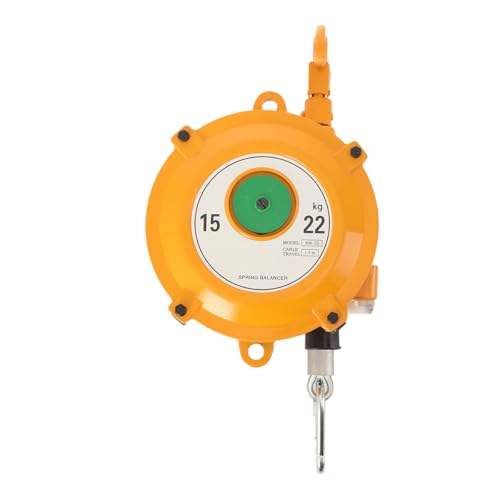 NICCOO Federzug Balancer 15-22kg, Drahtseil Spring Balancer mit 1.5m Seilzug und Haken, Werkstätten Multifunktionale Hilfswerkzeuge NICCOO Federzug Balancer 15-22kg, Drahtseil Spring Balancer mit 1.5m Seilzug und Haken, Werkstätten Multifunktionale Hilfswerkzeuge von NICCOO