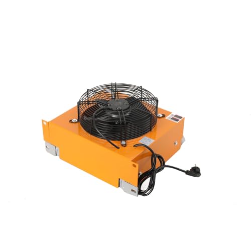 NICCOO Hydraulischer Luftkühler Luftgekühlter Ölkühler Hydraulikölkühler Öl-Luftkühler, Hydraulischer Ölkühler DC 12V 100W 100L/min von NICCOO