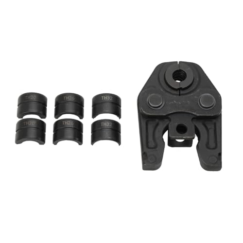 NICCOO Pressbacken Set TH16-20-26-32 Presszangen Pressbacke für Verbundrohr, Crimpwerkzeug Crimpzange Für PEX-Rohren,PB-Rohren,Aluminium-Kunststoffrohren von NICCOO
