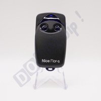 Nice - Fernbedienung flo2rs - 2 Kanäle 433.92 mhz - kompatibel mit flox2r/floxi2r/ox2/ox4t Empfängern - sichere Programmierung - Batterie enthalten von NICE