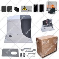 Kit Automation für Schiebetore bis zu 600 kg 24v NICE Robus RB600BDKCE von NICE