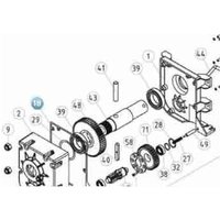 Nice - GOR14.5501 Formdichtung signo 3 signo 4 signo 6 Original Ersatzteil GOR14.5501 von NICE