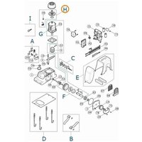 Nice - SPAMG167A00 Ersatzteil Encoder Baugruppe Run1800-2500 Original-Ersatzteil SPAMG167A00 von NICE