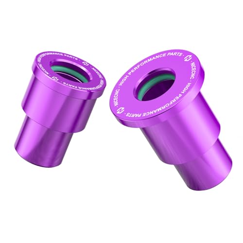 NICECNC Lila Hinterrad Naben-Lagerrohr Distanzring Compatible with Surron Light bee X/S/L1E, Compatible with Segway X160 X260, See Fitment NICECNC Lila Hinterrad Naben-Lagerrohr Distanzring Compatible with Surron Light bee X/S/L1E, Compatible with Segway X160 X260, See Fitment von NICECNC