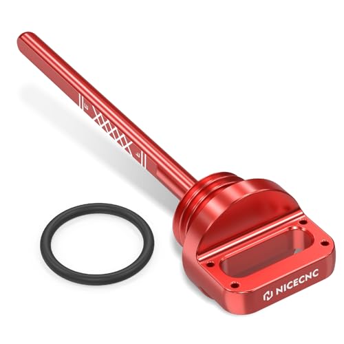 NICECNC Roter Motoröl-Messstab T6 Aluminium Compatible with Raptor 700 YFM700 YFZ 450 2004-2009,2012-2013 Replacement for 5LP-21761-00-00 5LP-21761-00-00 Siehe Fitment NICECNC Roter Motoröl-Messstab T6 Aluminium Compatible with Raptor 700 YFM700 YFZ 450 2004-2009,2012-2013 Replacement for 5LP-21761-00-00 5LP-21761-00-00 Siehe Fitment von NICECNC