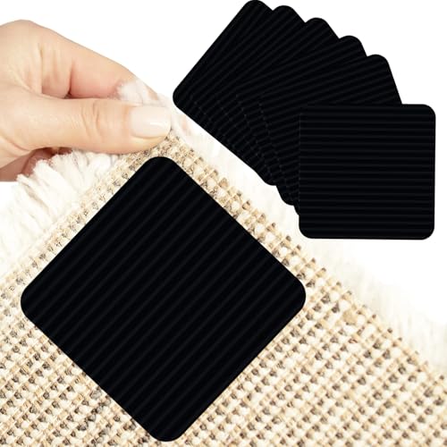 NICEIN 6 Stück Teppich Antirutschunterlage, Teppich Wohnzimmer Waschbar Antirutsch Pads Klebeband, Schlafzimmer Küchenteppich rutschfeste Unterlage Starke Klebrigkeit und Leicht zu Entfernen NICEIN 6 Stück Teppich Antirutschunterlage, Teppich Wohnzimmer Waschbar Antirutsch Pads Klebeband, Schlafzimmer Küchenteppich rutschfeste Unterlage Starke Klebrigkeit und Leicht zu Entfernen von NICEIN