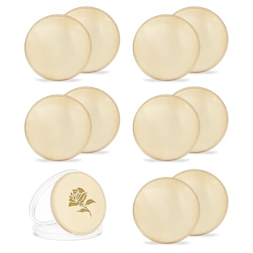 NICENEEDED 10 Stück Messing Blanko Challenge Münze 40mm Gravurrohlinge Münzen Zum Lasergravieren Mit Acryl Schutzbox NICENEEDED 10 Stück Messing Blanko Challenge Münze 40mm Gravurrohlinge Münzen Zum Lasergravieren Mit Acryl Schutzbox von NICENEEDED