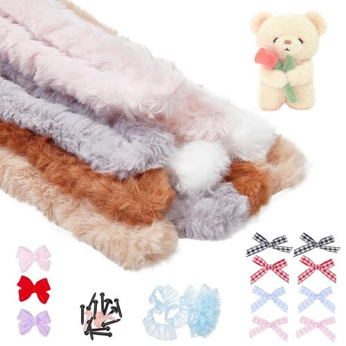 NICENEEDED 16 Stück Extra Dicke Pfeifenreiniger Bastelbedarf Set Jumbo Pfeifenreiniger Aus Fell Flauschiges Pfeifenreiniger Set NICENEEDED 16 Stück Extra Dicke Pfeifenreiniger Bastelbedarf Set Jumbo Pfeifenreiniger Aus Fell Flauschiges Pfeifenreiniger Set von NICENEEDED