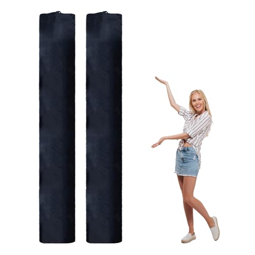 NICENEEDED 2 Stück Große Teppich-Aufbewahrungstasche, Schutz Für Gerollten Teppich 20 x 92 Zoll, Oxford-Stoff-Kordelzug-Rollteppich-Aufbewahrungstasche von NICENEEDED