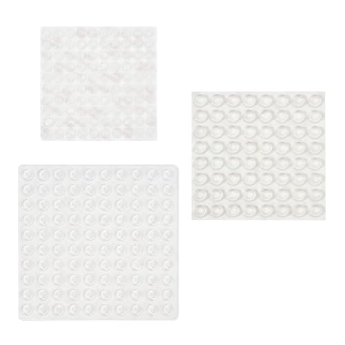 NICENEEDED 264 Stück Bump Dots Für Sehbehinderte Sticky Dots Braille Taktaufkleber Für Sehbehinderte Blinde Selbstklebende Stoßstangenpolster von NICENEEDED