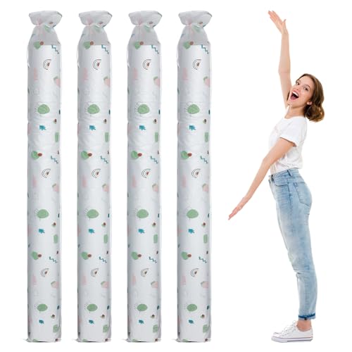 NICENEEDED 4 Stück Große Teppich-Aufbewahrungstasche, Schutz-Teppichtasche Passend Für Teppiche Bis Zu 5.9'X 6.5', Staubdichte Tasche Für Teppichumzüge von NICENEEDED