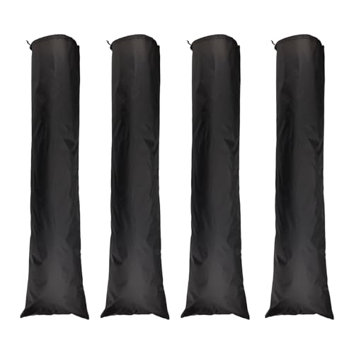 NICENEEDED 4 Stück Teppich Aufbewahrungstasche Schwarze Tasche Mit Riemen Staubdichte Teppichschutztasche Wiederverwendbarer Staubdichter Beutel von NICENEEDED