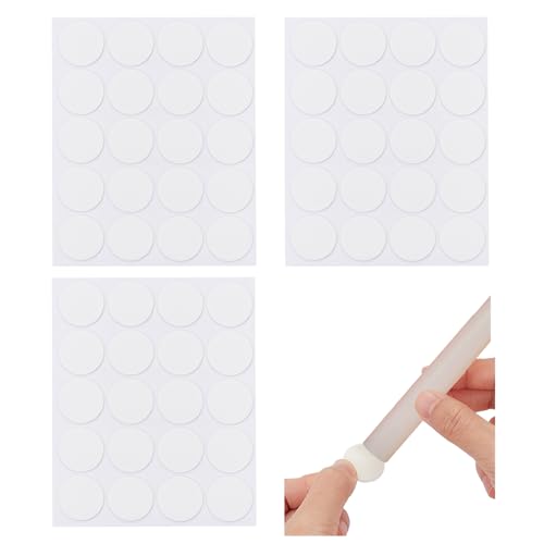 NICENEEDED 60 Stück 2cm Stabkerzenhalter Kerzenhalter „Stay Put“ Klebepunkte Für Stabkerzeneinsätze von NICENEEDED