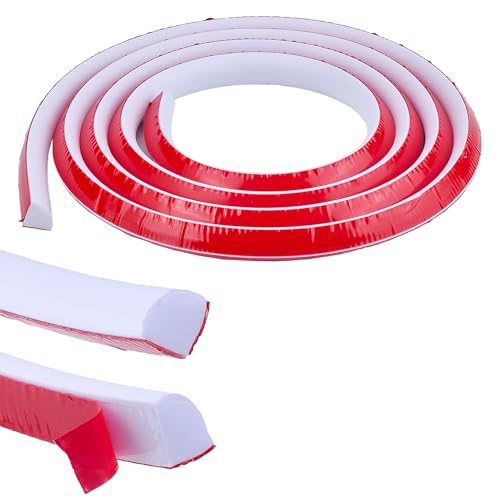 NICENEEDED 72 Zoll Flexibler Viertelrund Formdichtstreifen Abziehen Und Aufkleben Biegsame Zierleiste Selbstklebender Dichtungsstreifen NICENEEDED 72 Zoll Flexibler Viertelrund Formdichtstreifen Abziehen Und Aufkleben Biegsame Zierleiste Selbstklebender Dichtungsstreifen von NICENEEDED