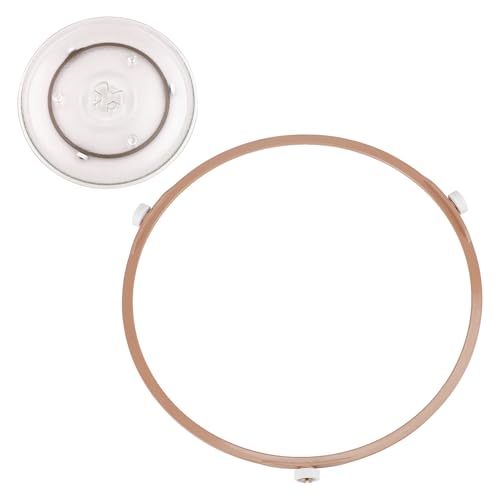 NICENEEDED 8.7 Zoll Mikrowellen Drehtellerring Mikrowellen Rollring Mit 14mm Rollen Drehbare Tabletthalterung Für Mikrowellenherde Ersatzteile Für Mikrowellenherde von NICENEEDED