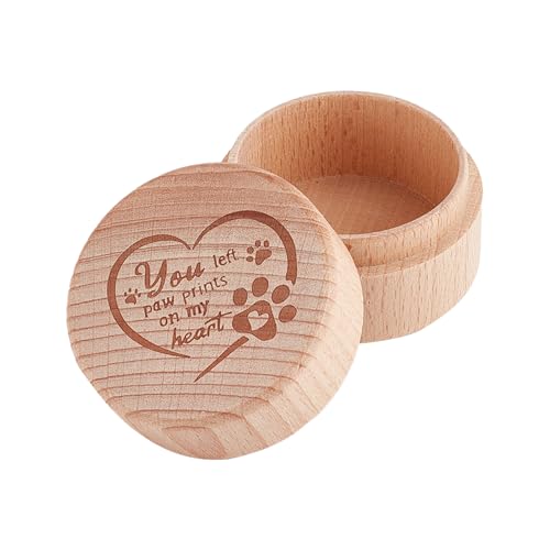 NICENEEDED Cat Whisker Box, Cat Whisker Collector Wooden Cat Whisker Jar Pet Keepsake Box Loss of Cat Sympathy NICENEEDED Cat Whisker Box, Cat Whisker Collector Wooden Cat Whisker Jar Pet Keepsake Box Loss of Cat Sympathy von NICENEEDED