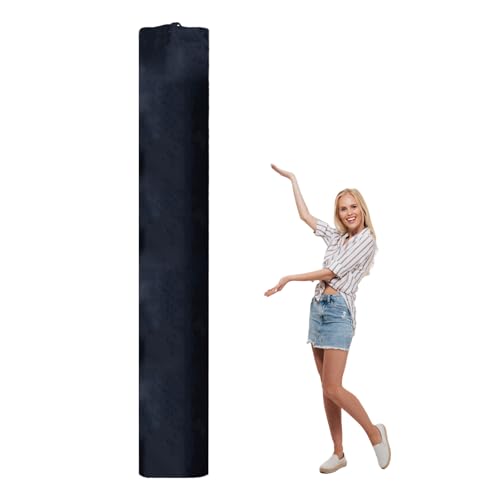 NICENEEDED Jumbo Aufbewahrungstasche Für Teppiche Passend Für Teppiche Bis Zu (30) cm Schutz Für Gerollten Teppich 24 x 130 Zoll Teppich Packtasche Mit Kordelzug von NICENEEDED