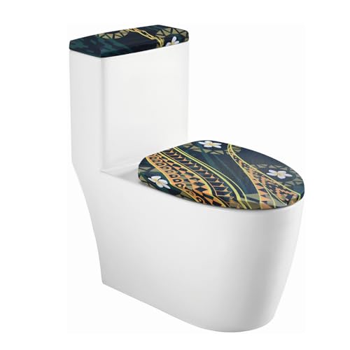 NICENEEDED Toilettendeckelbezug Mit Aufdruck Dehnbares Toilettensitzbezug Set Ersatz Toilettensitzkissen Mit Stretch NICENEEDED Toilettendeckelbezug Mit Aufdruck Dehnbares Toilettensitzbezug Set Ersatz Toilettensitzkissen Mit Stretch von NICENEEDED